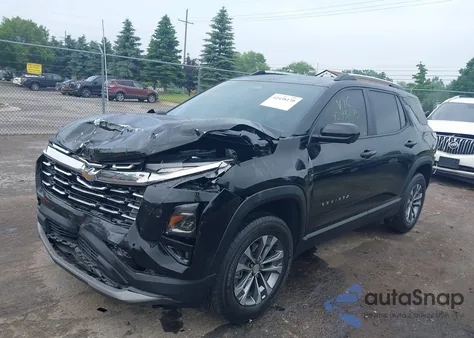 2025 Chevrolet Equinox Fwd Lt из США, поврежденный, VIN 3GNAXHEG1SL101680